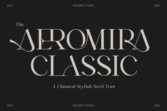 Aeromira Classic: The Elegant Serif Font for Handmade Creators