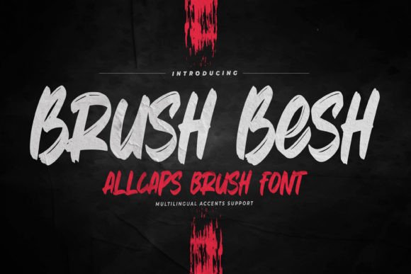 Brush Besh: The Premium Display Font for Bold Branding