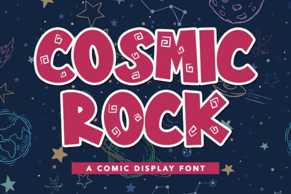 Cosmic Rock: A Dynamic Display Font for Modern Web Design