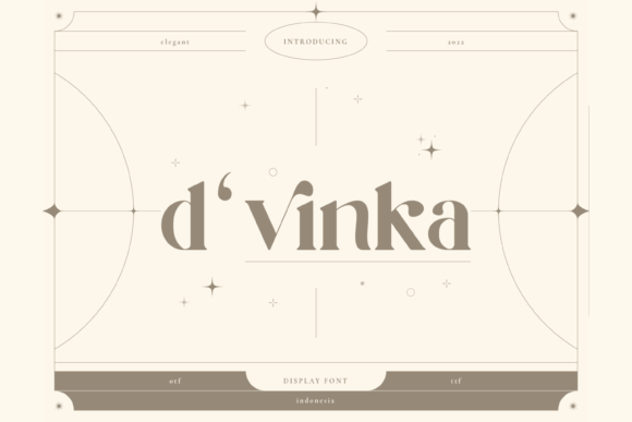 D vinka: The Modern Display Font for Elevated Branding