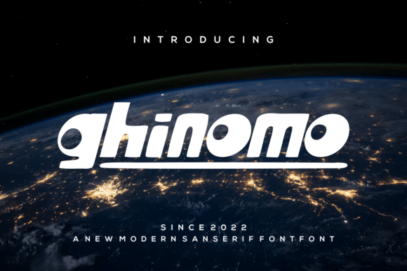 Ghinomo Font Download and Design Uses