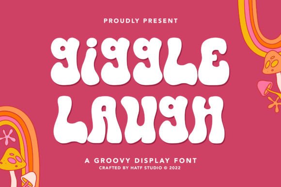 Giggle Laugh Display Font for Eye-Catching Branding