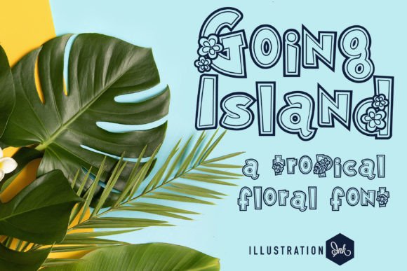 Going Island Font for Creative Projects and Branding