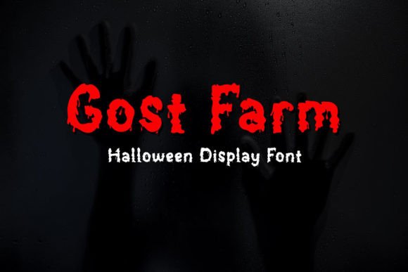 Gost Farm: The Perfect Horror Display Font for Spooky Creations