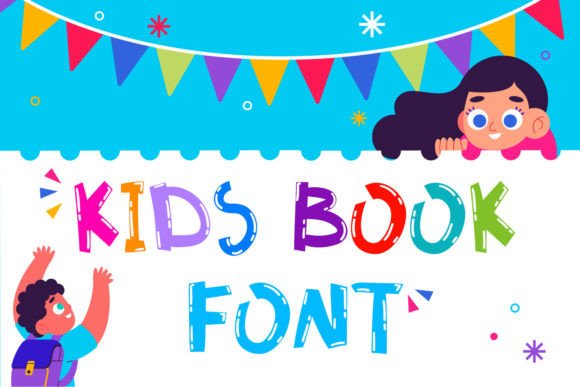 Kids Book Font for Creative Makers and Handmade Sellers