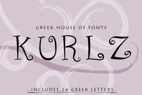 Kurlz: A Cute Sorority-Style Display Font for Creative Projects