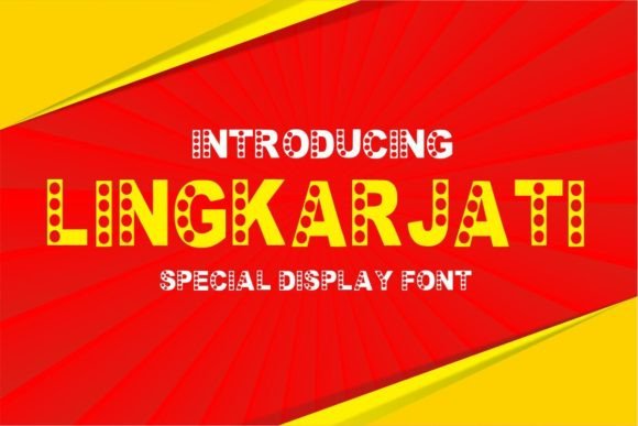 Lingkarjati: The Creative Display Font for Bold Business Branding