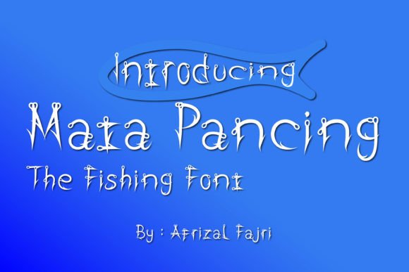 Mata Pancing: A Playful Display Font for Creative Editorial Projects