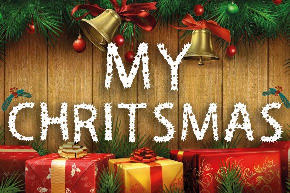 My Christmas: A Festive Display Font for Bold Branding