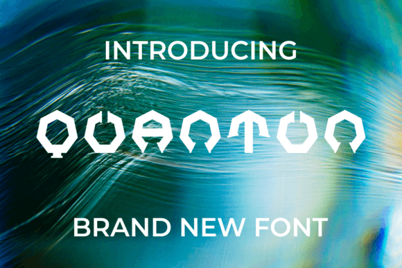 Quantun: A Modern Display Font for Web Design