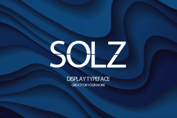 Solz: A Modern Font to Elevate Your Brand Visuals