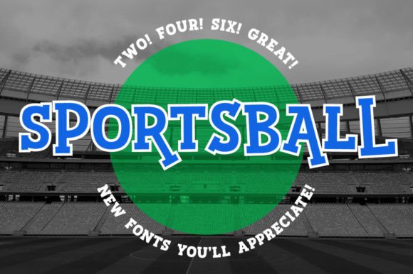Sportsball: The Semi-Athletic Display Font for Bold Campaigns