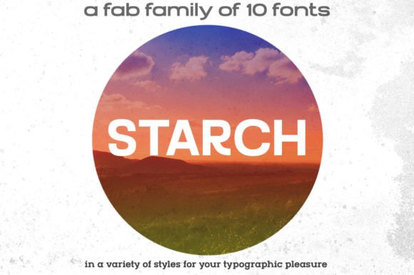 Starch: The Display Font for Bold Campaign Headlines