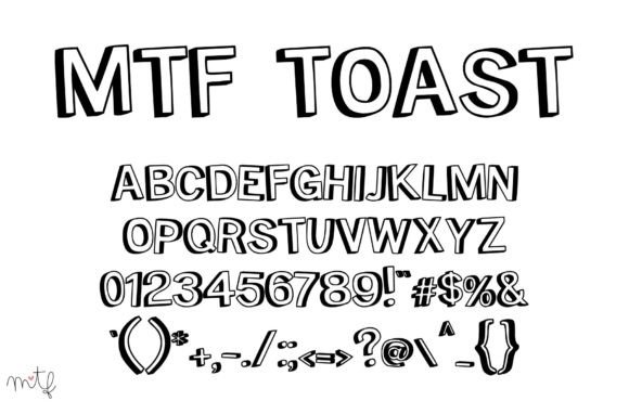 Toast: The Exuberant Display Font for Handmade Brands