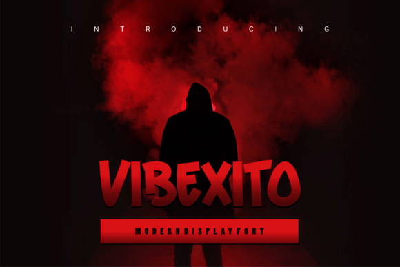 Vibexito: A Bold Display Font for Creative Makers